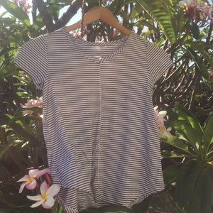 Black and white striped Shirt